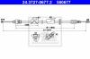 ATE 24.3727-0677.2 (24372706772) Cable, parking brake