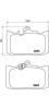 BREMBO P83131 Brake Pad Set, disc brake