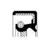 CORTECO 19036251B Shaft Seal, differential