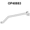 VENEPORTE OP40883 Exhaust Pipe