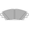 DELPHI LP2701 Brake Pad Set, disc brake