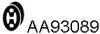 VENEPORTE AA93089 Rubber Strip, exhaust system