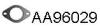 VENEPORTE AA96029 Gasket, exhaust pipe
