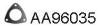 VENEPORTE AA96035 Gasket, exhaust pipe