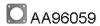 VENEPORTE AA96059 Gasket, exhaust pipe