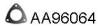 VENEPORTE AA96064 Gasket, exhaust pipe
