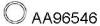 VENEPORTE AA96546 Seal, exhaust pipe
