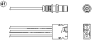 NGK 1843 Lambda Sensor