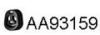 VENEPORTE AA93159 Rubber Strip, exhaust system