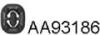 VENEPORTE AA93186 Rubber Strip, exhaust system