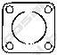 BOSAL 256-102 (256102) Gasket, exhaust pipe