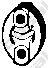 BOSAL 255-094 (255094) Rubber Strip, exhaust system
