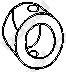 BOSAL 255-267 (255267) Rubber Strip, exhaust system