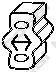BOSAL 255-809 (255809) Rubber Strip, exhaust system