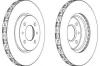 WAGNER WGR0762-1 (WGR07621) Brake Disc