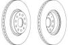 WAGNER WGR1305-1 (WGR13051) Brake Disc