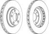 FERODO DDF1408LC-1 (DDF1408LC1) Brake Disc