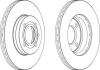 FERODO DDF207 Brake Disc