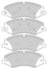FERODO FDB4455 Brake Pad Set, disc brake