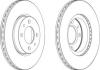 FERODO DDF521 Brake Disc
