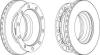 FERODO FCR336A Brake Disc