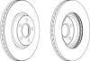 FERODO DDF1225 Brake Disc