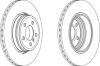FERODO DDF1247 Brake Disc