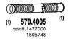 ASSO 570.4005 (5704005) Flex Hose, exhaust system