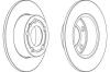 WAGNER WGR0929-1 (WGR09291) Brake Disc