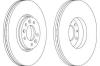 WAGNER WGR1615-1 (WGR16151) Brake Disc