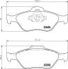 HELLA PAGID 8DB355008-901 (8DB355008901) Brake Pad Set, disc brake