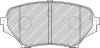 FERODO FDB1893 Brake Pad Set, disc brake