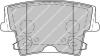 FERODO FDB1953 Brake Pad Set, disc brake