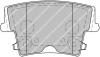 FERODO FDB1953 Brake Pad Set, disc brake