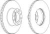 FERODO DDF1421 Brake Disc