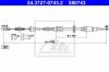 ATE 24.3727-0743.2 (24372707432) Cable, parking brake