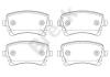 BRECK 233260070200 Brake Pad Set, disc brake