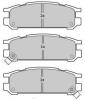 FREMAX FBP-1773 (FBP1773) Brake Pad Set, disc brake