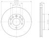 HELLA PAGID 8DD355106-071 (8DD355106071) Brake Disc