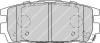 FERODO FDB1841 Brake Pad Set, disc brake