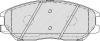 FERODO FDB1999 Brake Pad Set, disc brake