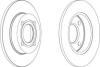 FERODO DDF216 Brake Disc