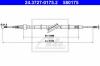 ATE 24.3727-0175.2 (24372701752) Cable, parking brake