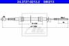 ATE 24.3727-0213.2 (24372702132) Cable, parking brake