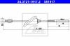 ATE 24.3727-1917.2 (24372719172) Cable, parking brake
