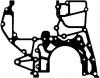 ELRING 452.581 (452581) Gasket, timing case