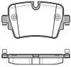 REMSA 1614.08 (161408) Brake Pad Set, disc brake