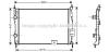 AVA QUALITY COOLING DNA2278 Radiator, engine cooling