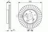 BOSCH 0986479687 Brake Disc
