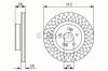 BOSCH 0986479723 Brake Disc